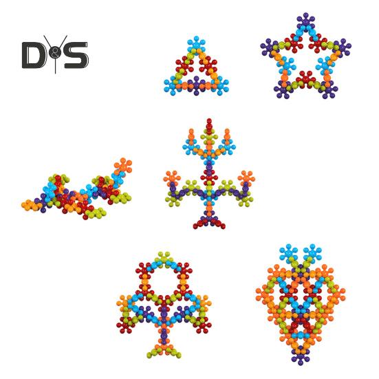 

Снежинка взаимосвязанные строительные блоки игрушки разноцветные пластиковые диски строительный набор раннее обучение развивающая игрушка для детей 3+ A