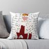 King George Hamilton Square Pillowcase Polyester Linen Velvet Printed Zip Decor Throw Pillow Case Home Cushion Case 18"