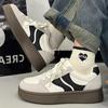 Retro ins Stil Nische weiße College Skateboard Schuhe 2024 Frühling neue kleine weiße Schuhe vielseitige Schuhe Freizeitschuhe