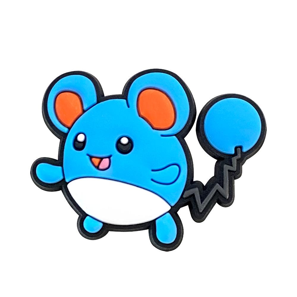 Puha Gumi Pokémon Virágos Klumpa Cipőcsatok