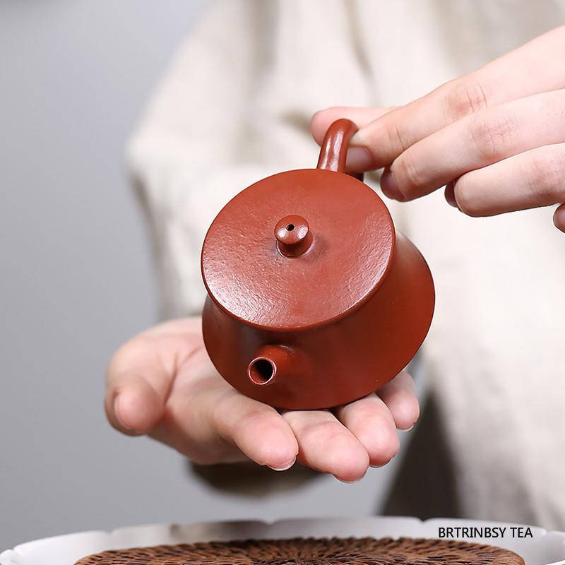 50ml Yixing Handmade Purple Clay Teapot Raw Ore Zhu Mud Tea Pot Household Beauty Kettle Chinese Zisha Tea Set Tradition Teaware