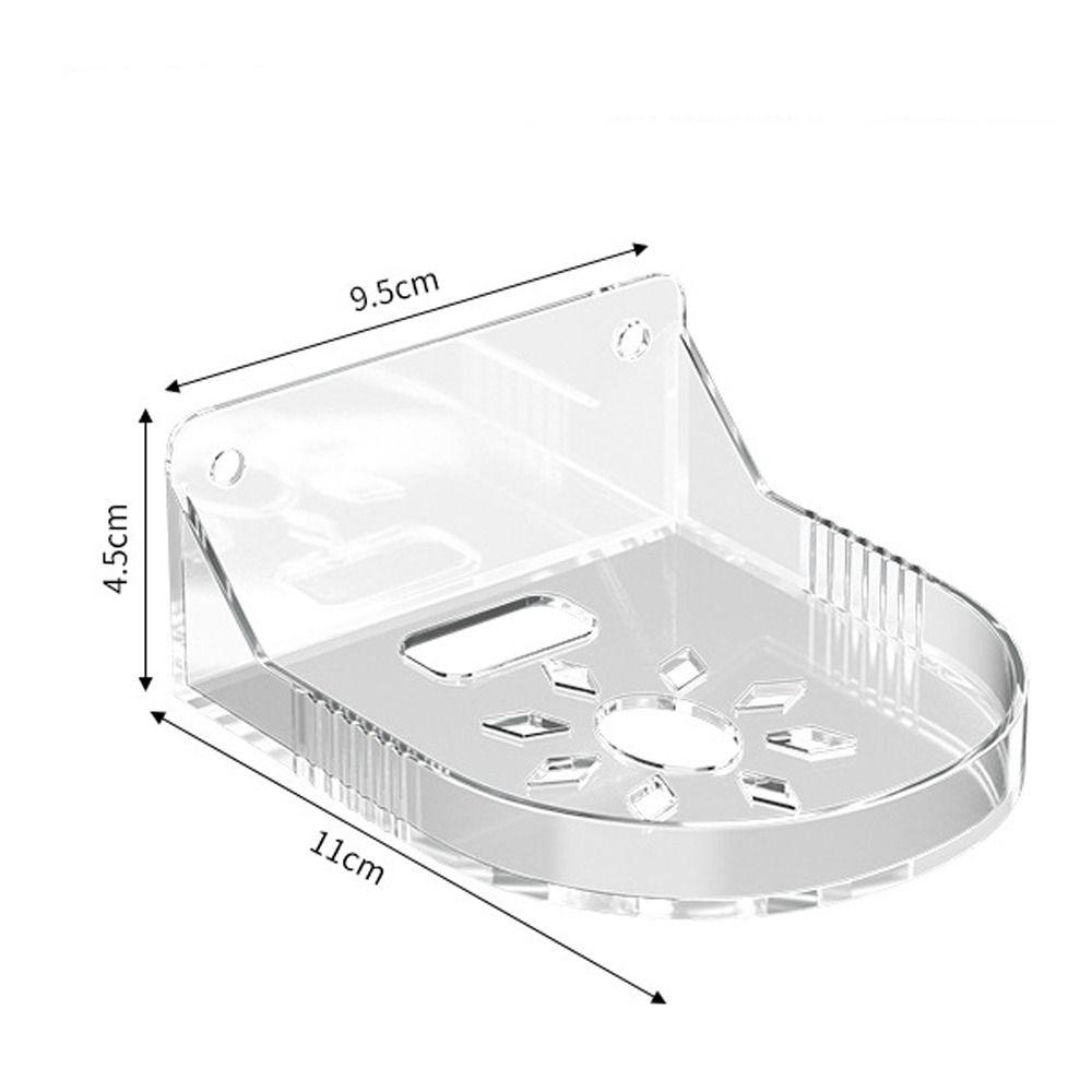 Non-Drilling Storage Rack Wall Mount Stand Shelf Storage Holder for Security Camera Mini Speaker