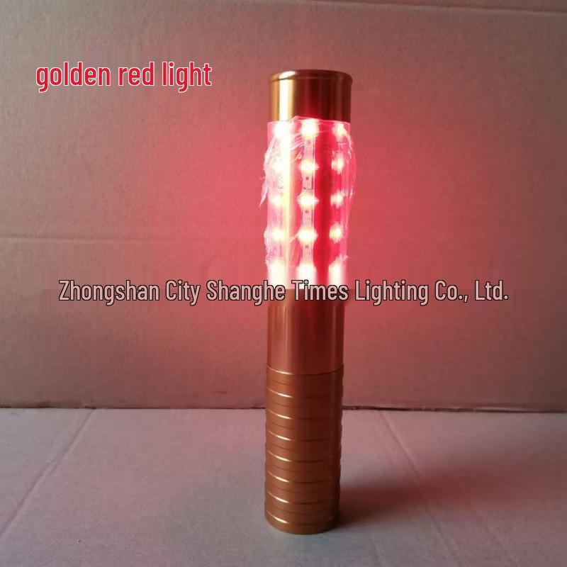 Rechargeable LED Strobe Stick for KTV & Parties - Handheld Flashing Light for Pouring Wine & Champagne Atmosphere.