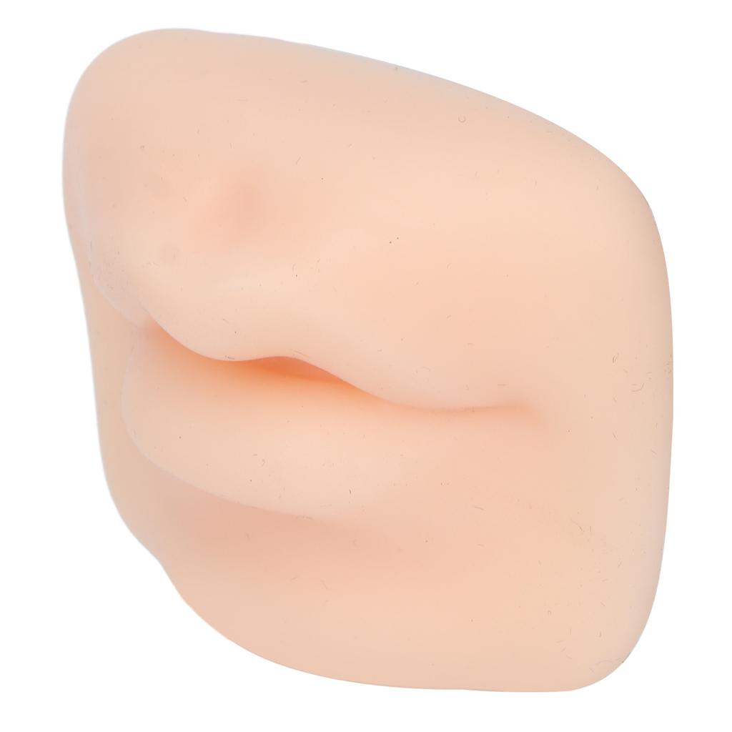 Silicone Lip Model 3D Semi Permanent Soft Microblading Realistic Lip Piercing Practice Model