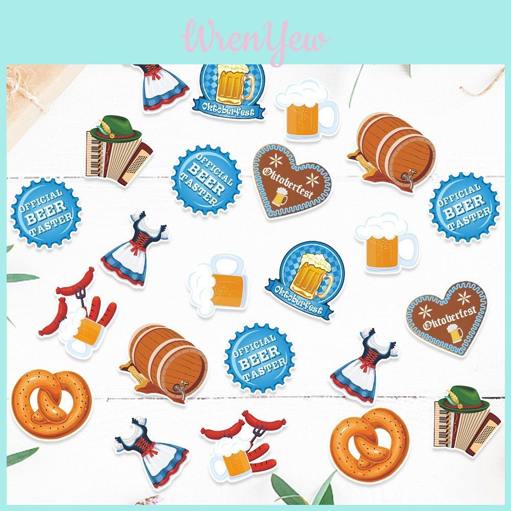 Munich Beer Festival Party Confetti With Paper Decor For Oktoberfest Celebrations