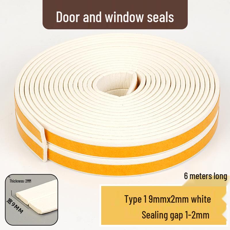 

Door and Window Seal Strip: Windproof, Soundproof, Heat-Preserving Rubber for Anti-Theft and Gap Covering