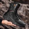 TUINANLE Pánské pracovní boty Podzimní outdoorové turistické boty Šněrovací horolezecké boty Prodyšné lovecké tréninkové boty Vysoké