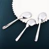 Hotel Cooking Stainless Steel Kitchen Tableware Flatware Soup Spoon Dinner Scoop