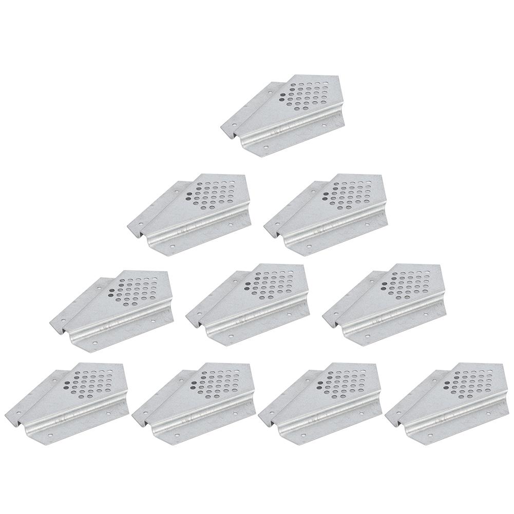 10Pcs Stainless Steel Beehive Door Entrance Gate Beekeeping Tool Equipment Accessories