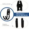 1PC Garage Storage Utility Hooks, Garage Garden Tool Organizer, Hanging Utility Wall Mount Hooks, Heavy Duty Tool Storage Organizer