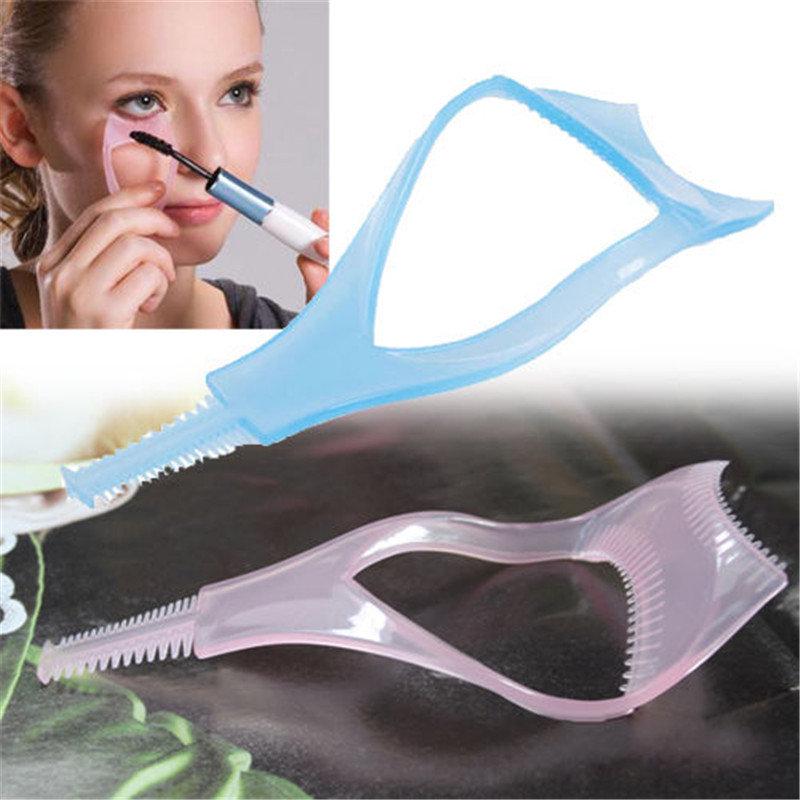 Buy 3in1 Mascara Applicator Guide Tool Eyelash Comb Makeup at