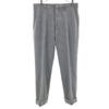 Made In Italy Wool Blend Houndstooth Pattern Slacks Pants Women Used