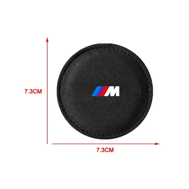 Auto-Becheruntersetzer Set Getränkehalter Rutschfester Becherhalter Untersetzer-Pad Für BMW E34 E36 E60 E90 E46 E39 E70 F10 F20 F30 X6 X1 M3 M5 M6 F02