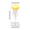 LED Gradient Jelly Fish Light with Base Cute Jellyfish Desk Lamp RGB Jellyfish Dancing Leg Light for Bedrooms Living Room