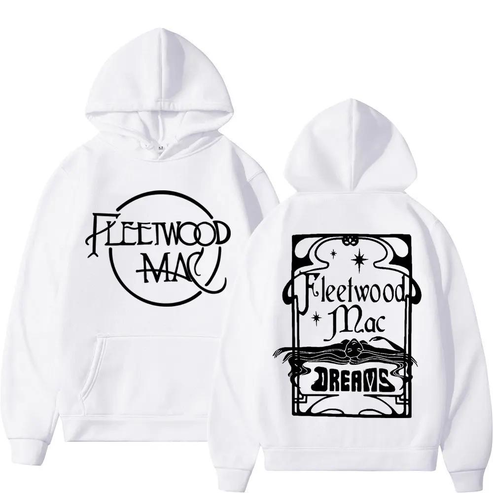 Autumn Winter Rock Band Fleetwood Mac Tour Printed Hoodie Men's and Women's Fashion Hoodie Sportswear Casual Hoodie