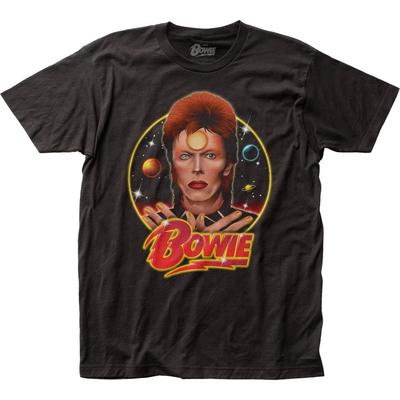 David Bowie Space Oddity Mens T T-Shirt Music Classic Concert Rock Band Tee Black
