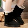 Fashion Fashionable versatile women snow boots new autumn winter casual comfortable cotton shoes simple warm women's shoes