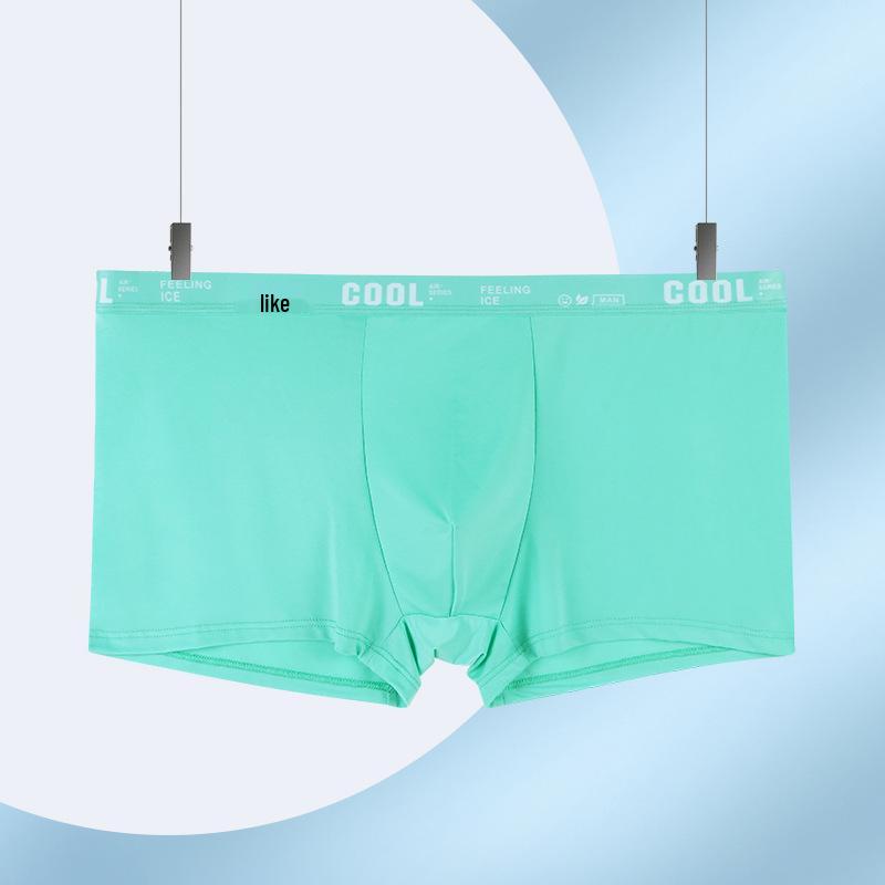 

Мужское нижнее белье из ледяного шелка американского размера - Свободные, дышащие боксеры-брифы со средней посадкой европейского/американского кроя для больших размеров US Size: 3XL, Suggested: 300-340 lbs светло-зеленый