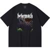 230 g/m² 100% Bavlna T-shirt Heavy Metal Rocková Kapela Tisk Populární Hudby Unisex Těžký Bavlněný T-shirt