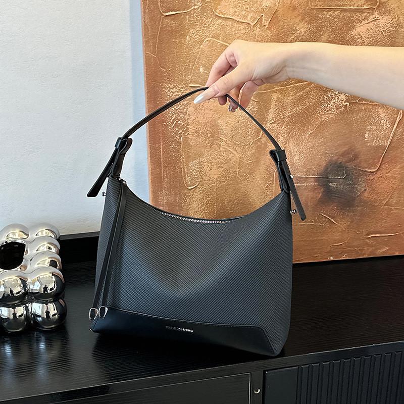 Splicing Color Handbag Bucket Single Shoulder Crossbody Bag Women Gift Fashion