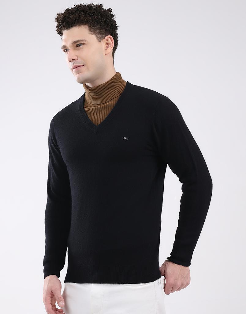MONTE CARLO Men's V Neck Full Sleeve Pullover