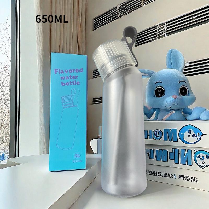 

Popular Creative Gradient Water Bottle - 0 Calorie, 0 Sugar, Tritan, Ideal for Outdoor Sports 650ml