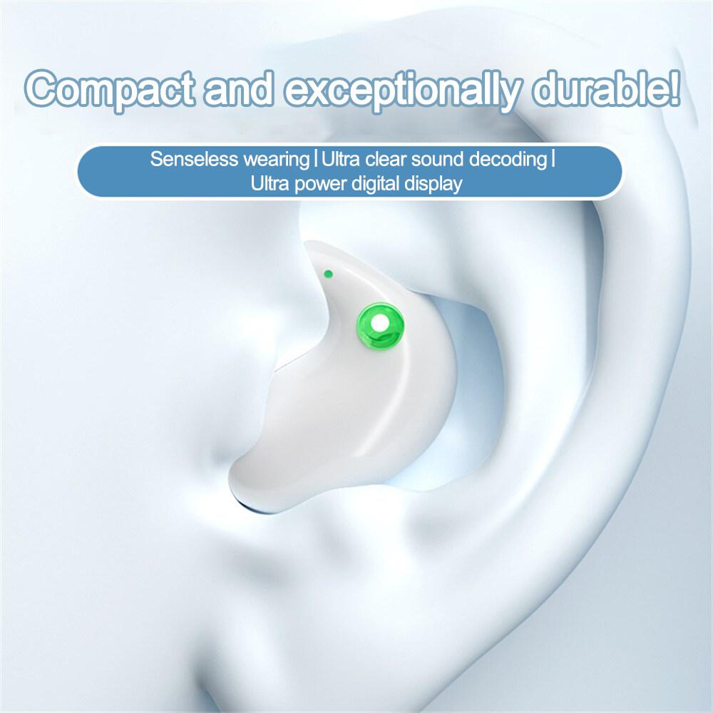 Mini Sleep Earbuds Wireless Bluetooth 5.3 Earphones TWS Sports Headphones with Microphone HiFi Stereo Waterproof Low Delay Headsets