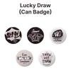 Pre-order CORTIS The 1st EP COLOR OUTSIDE THE LINES Lucky Draw Can Badge