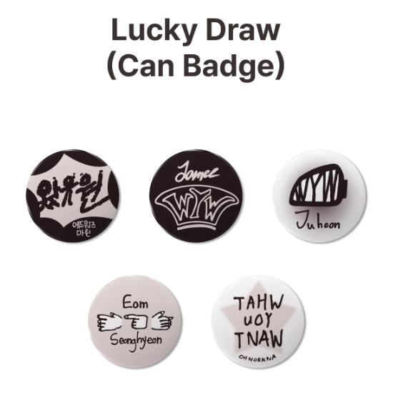 Pre-order CORTIS The 1st EP COLOR OUTSIDE THE LINES Lucky Draw Can Badge