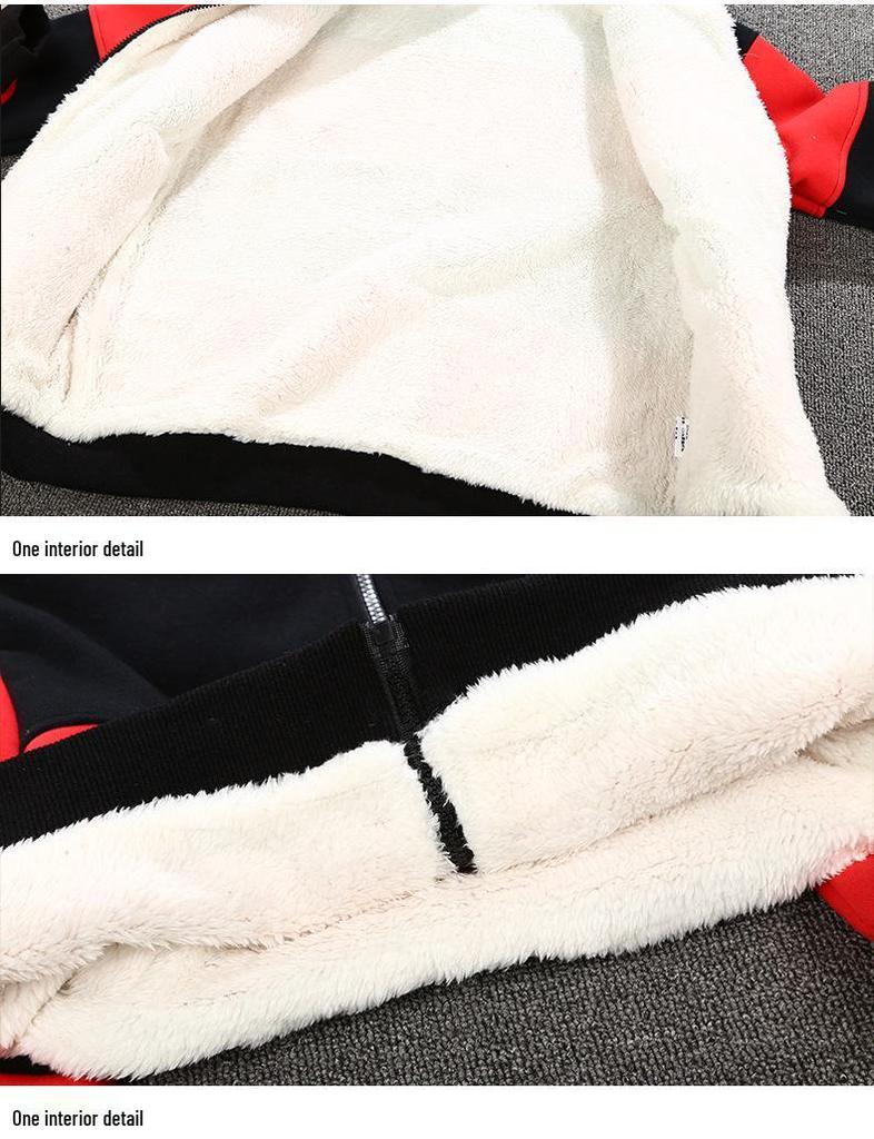 Boys' Plus Size Fleece-Lined Sweatshirt for Ages 8-16