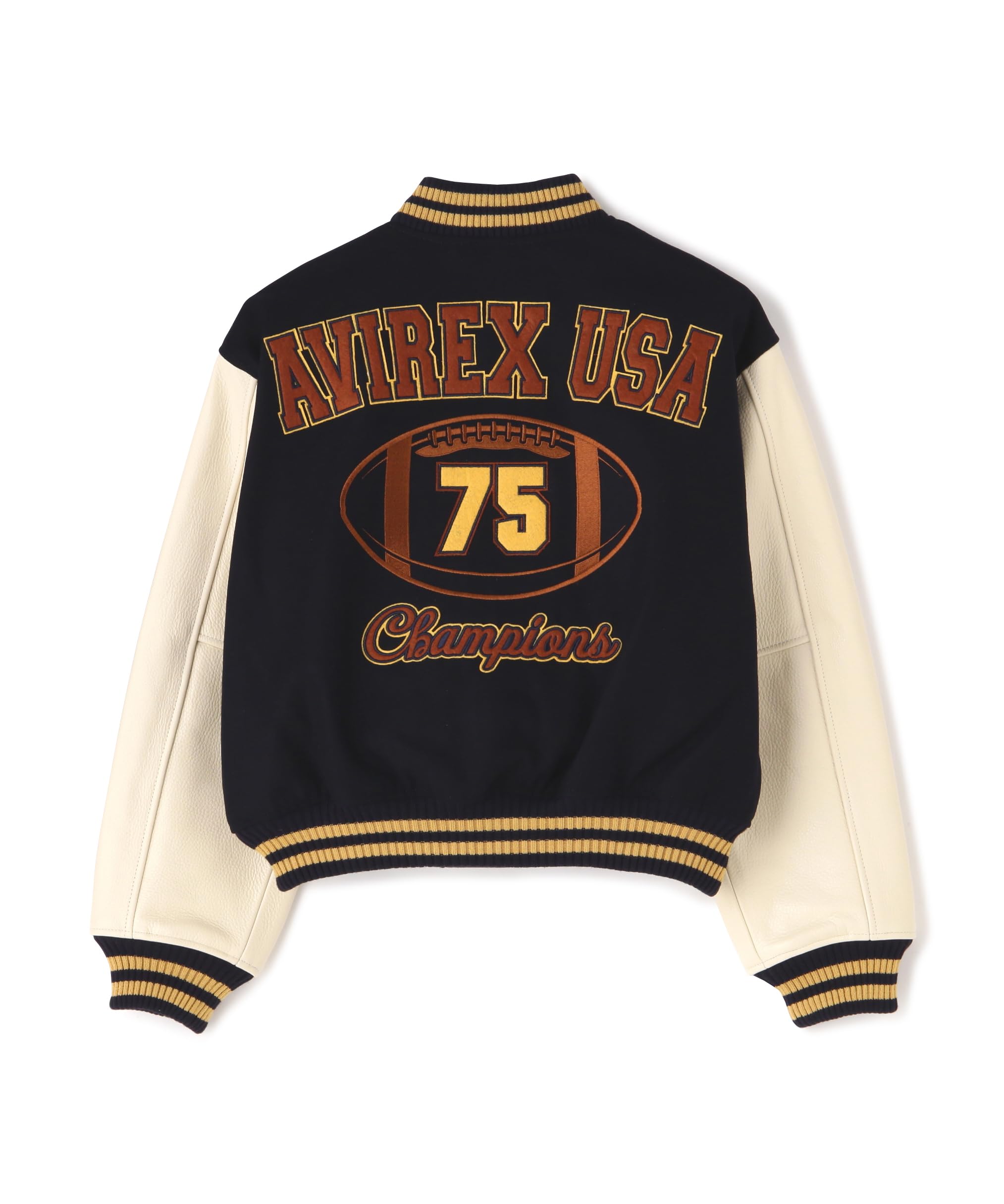 

Limited SKOOKUM VARSITY JACKET XL 120 Navy [Avirex] WEB&DEPOT Men s 783-4952054