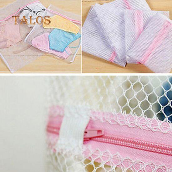 3 Sizes Underwear Clothes Aid Bra Socks Laundry Washing Machine Net Mesh Bag Bathroom Supplies