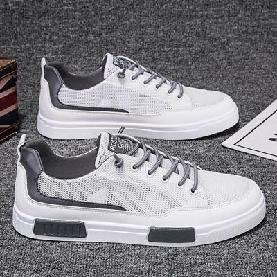 Summer New Men Casual Shoes Fashion Breathable Lace-up Sneakers Flats Shoes Outdoor Lightweight Walking Footwear Tenis Masculino