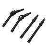 1 Pair RC Front Rear Steel Drive Shafts Fit for SCX30 1 30 Crawlers RC CVD Shaft Set Black