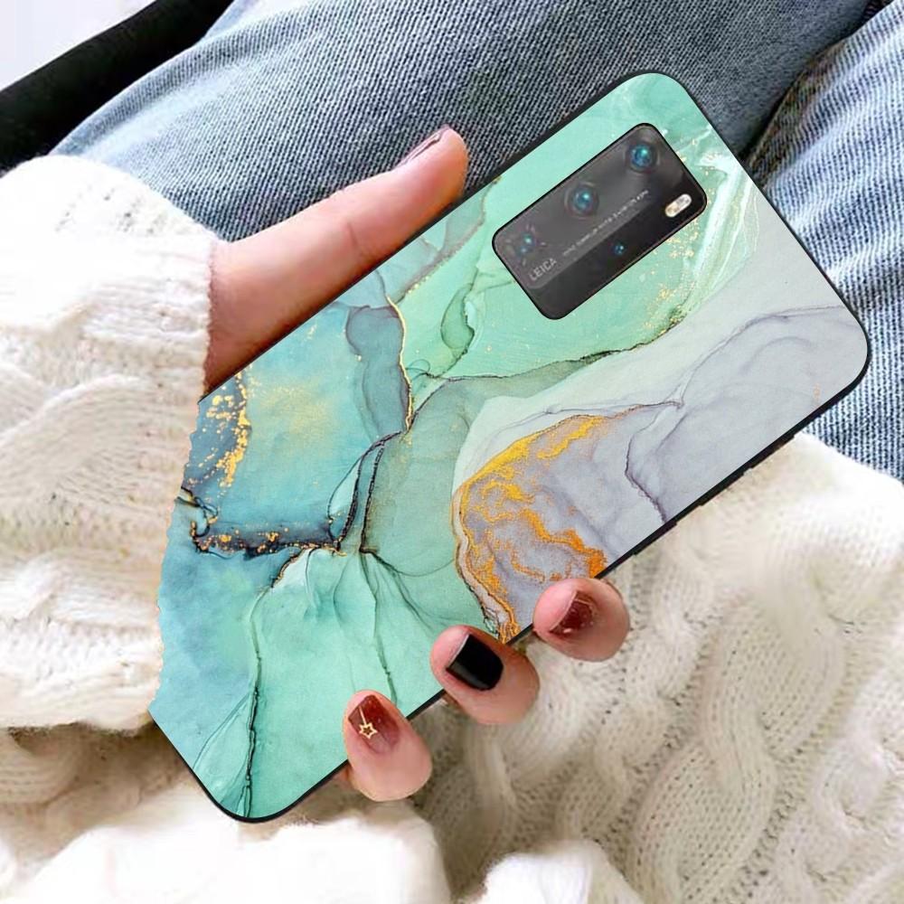 Fashionable Marble Print Phone Case For Huawei P 8 9 10 20 30 40 50 Pro Lite Psmart Honor 10 lite 70 Mate 20lite
