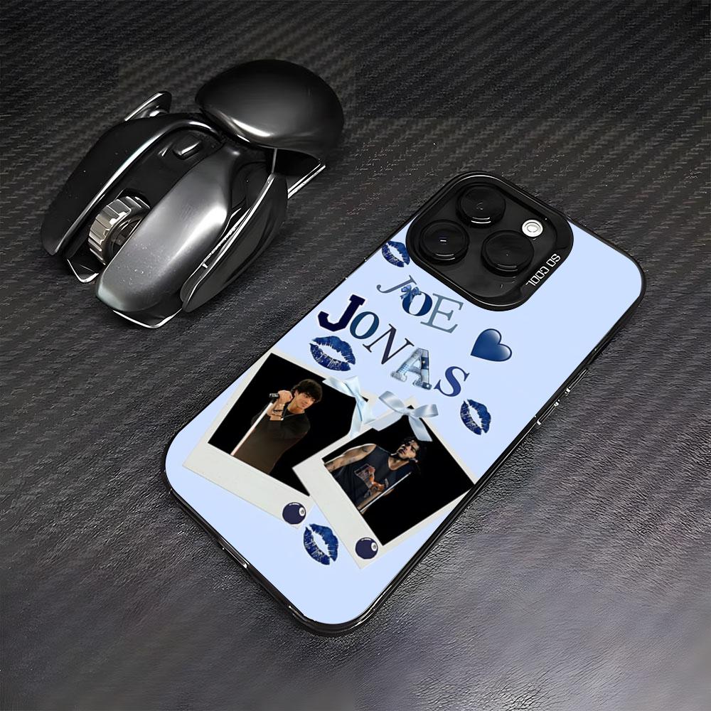 Singer J-Jonas Brothers Band Phone Case For IPhone17 Air 16 15 14 Plus 13 12 11 Pro 7 8 XS Max XR Silver Black Bumper Case