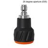 High Pressure Washer Spray Nozzle With 1/4' Quick Connect And High-Elastic Soft Anti Scratch Sleeve For Car Garden Cleaning