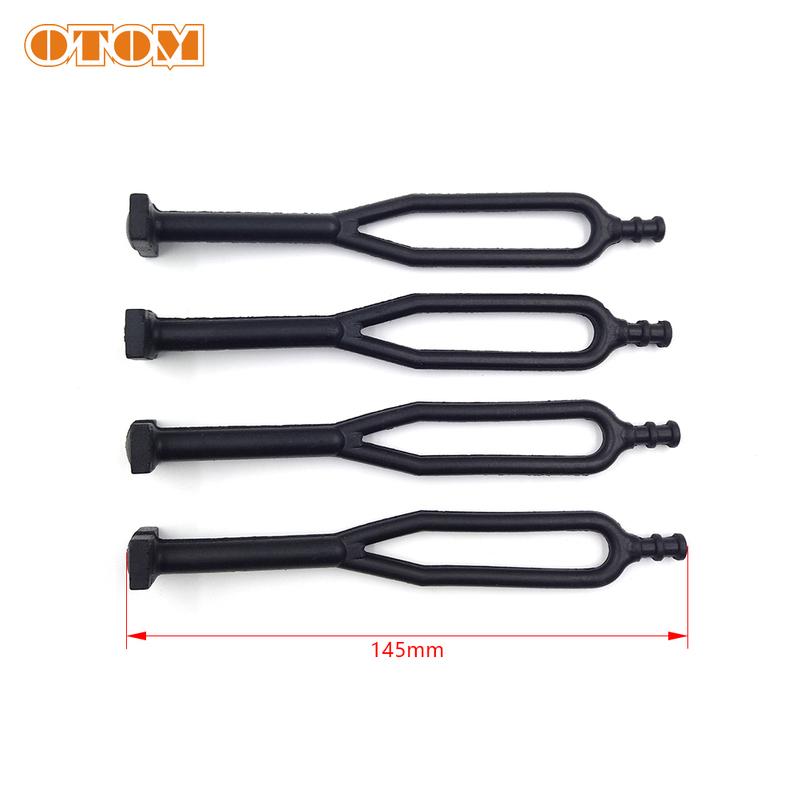 OTOM Universal Motorcycle Side Stand Rubber Straps Mount Supporting Solid Durable Accessories For KTM HBERG HUSQVARNA GASGAS