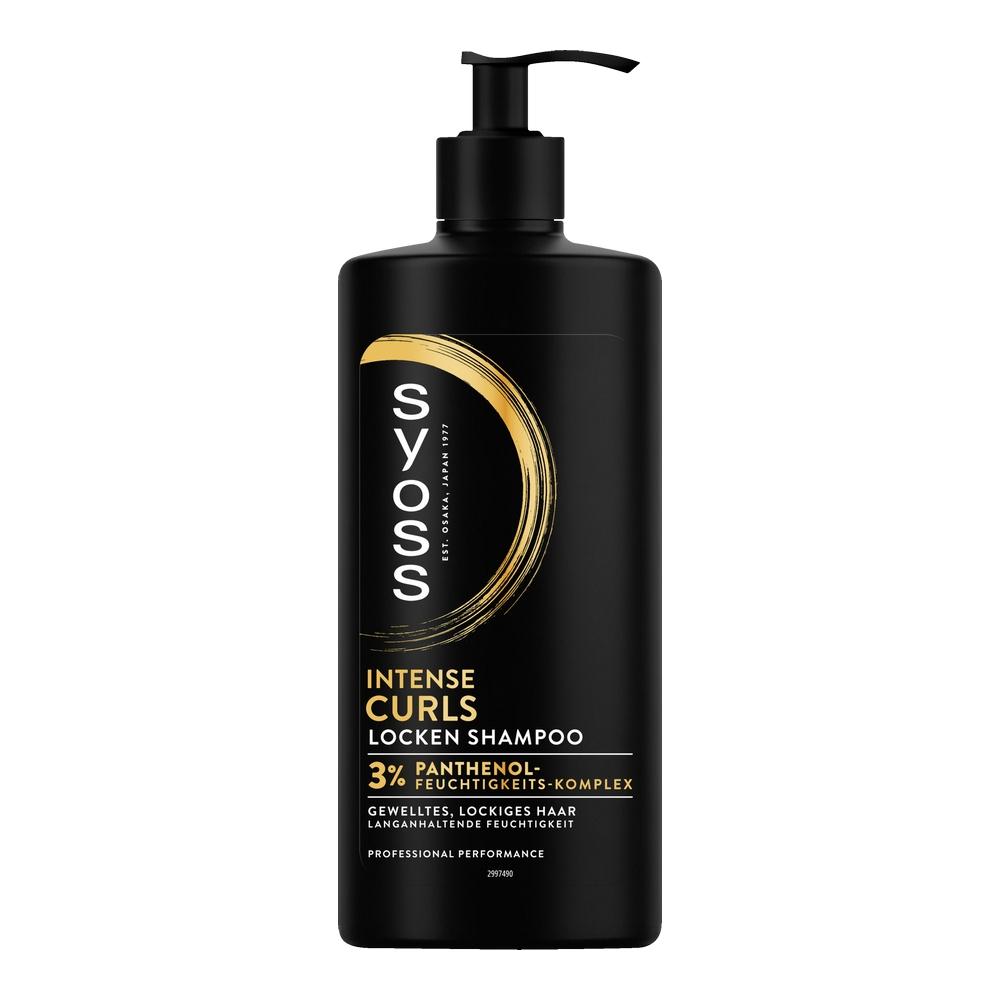 Syoss Intense Curls Shampoo 440Ml black