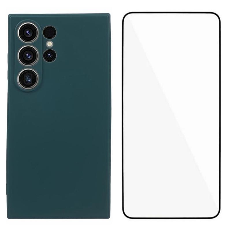 For Samsung Galaxy S24 Ultra Case with Screen Film Precise Cutout TPU Phone Cover