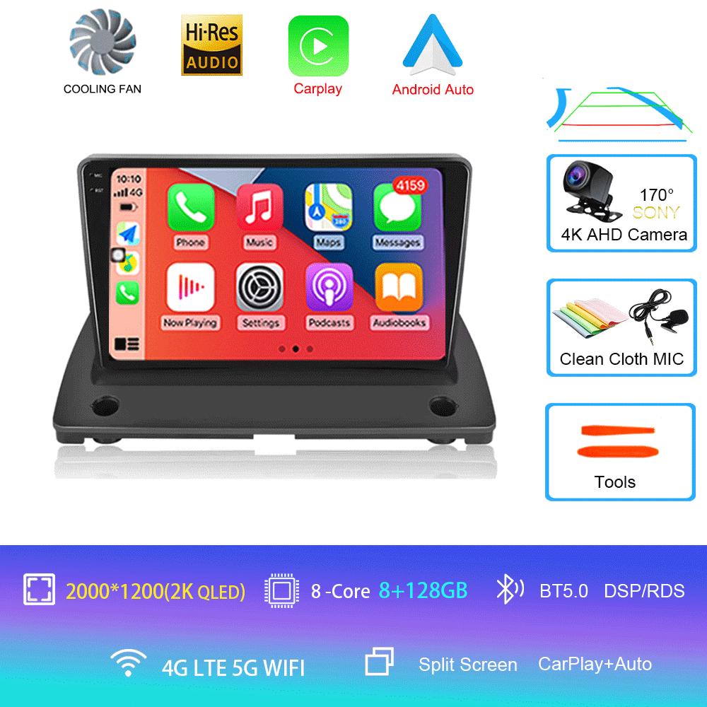 For VOLVO XC90 2004-2013 2 Din Android 14 Car Radio 2din Multimedia Video Player GPS Navigation Carplay WIFI HIFI DSP