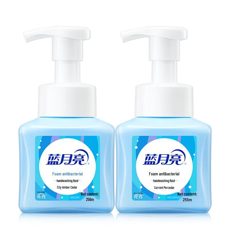 Blue Moon Antibacterial Foam Hand Soap, Amber Cedar