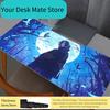 Alfombrilla de ratón Anime Naruto Itachi Uchiha Gamer Grande XXL Tableta Teclado Varmilo Alfombra Kawaii Accesorios de Gaming Alfombrilla de ratón