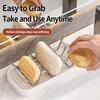 Soap Dish Holder With Stainless Steel Rack And Fast Drainage Design Perfect For Bathroom Kitchen Sink Countertop Storage