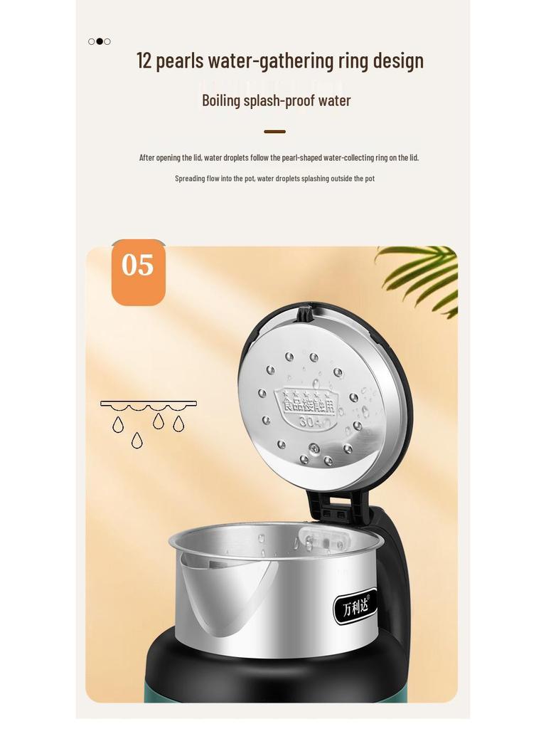 2026 Hydro-Electric 3L Super Capacity Tea Maker: Fast-Heating, Health Pot, Electric Kettle Gift