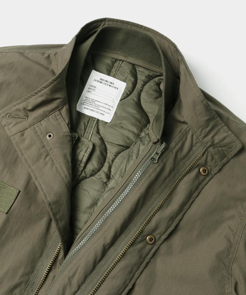 Indust [Liner Set] Renewed Original M65 Fishtail Parka_Khaki