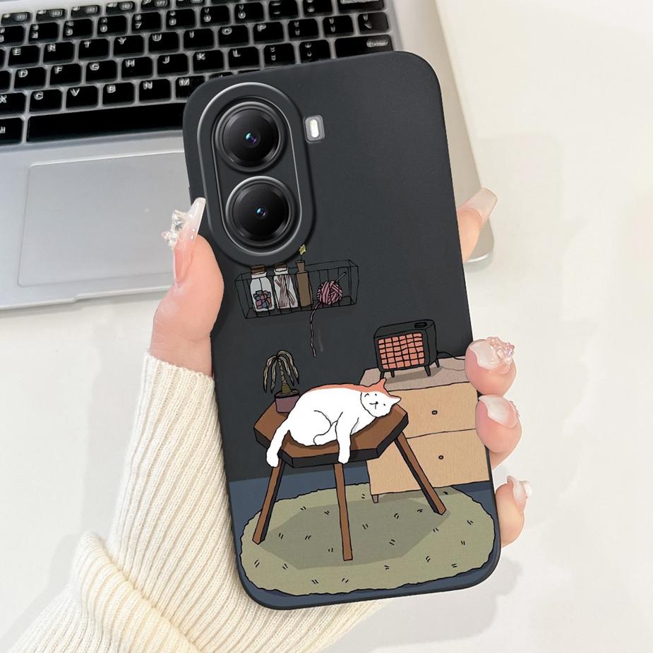 For Xiaomi Poco X7 Pro 5G Case Cute Fashion Cartoon Back Cover Phone Case For Xiaomi Poco X7 PocoX7 Pro 5G Soft TPU Fundas Coque