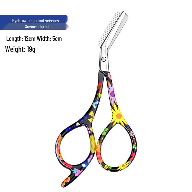 Women's Eyebrow Scissor & Razor Set with Comb