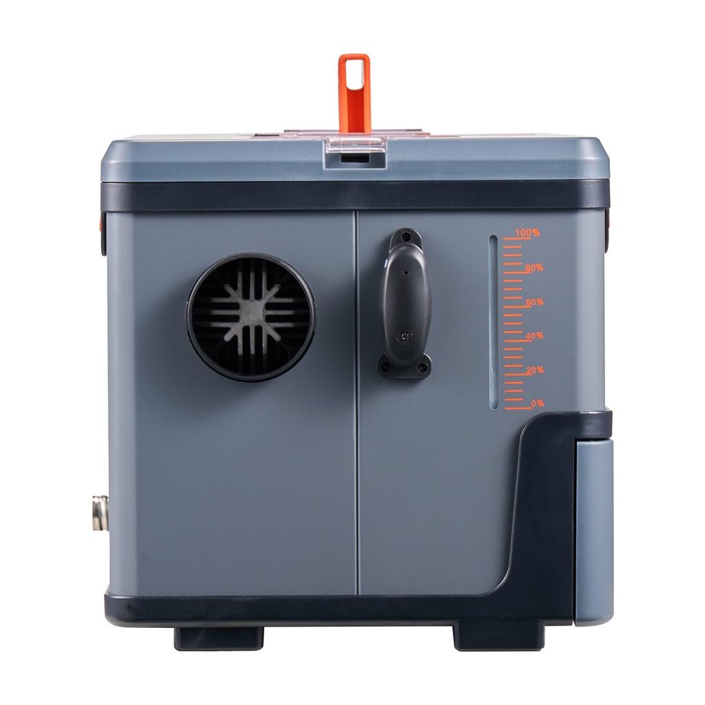 Dieselheizgerät, 8 kW, DC 12 V/24 V, All-in-One tragbares Diesel-Luftheizgerät mit Bluetooth-APP-Steuerung, Fernbedienung und LCD-Bildschirm, 5-Liter-Kraftstofftank für