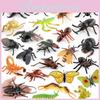 Realistic Pvc Insect Model Set Featuring Beetles Butterflies Ladybugs Caterpillars And More